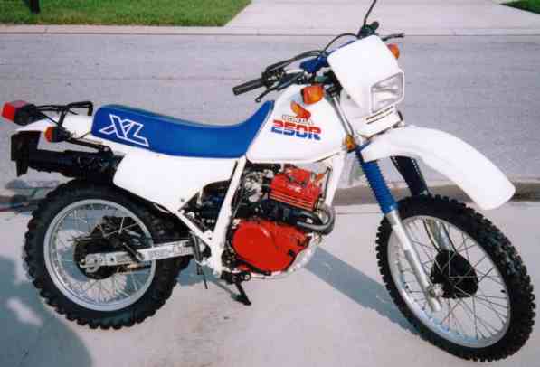 1986 Honda Xl250